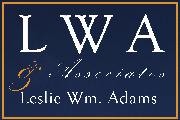 Leslie Wm. Adams & Associates Logo
